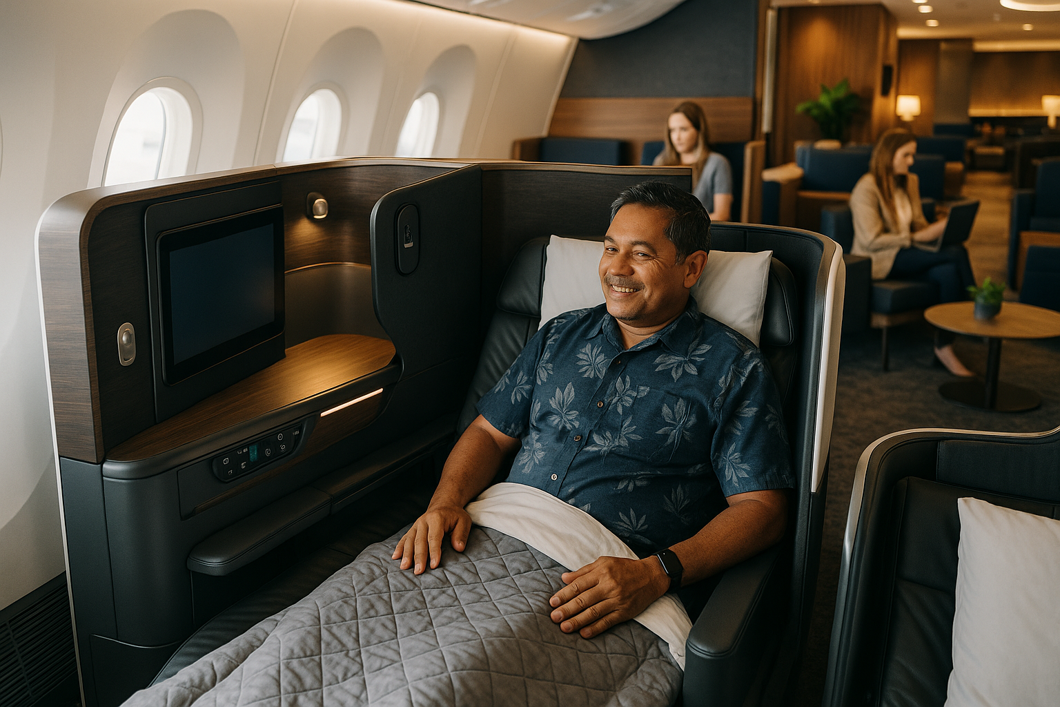 Alaska, Hawaiian Unveil Aurora, Leihōkū Suites and New Lounges