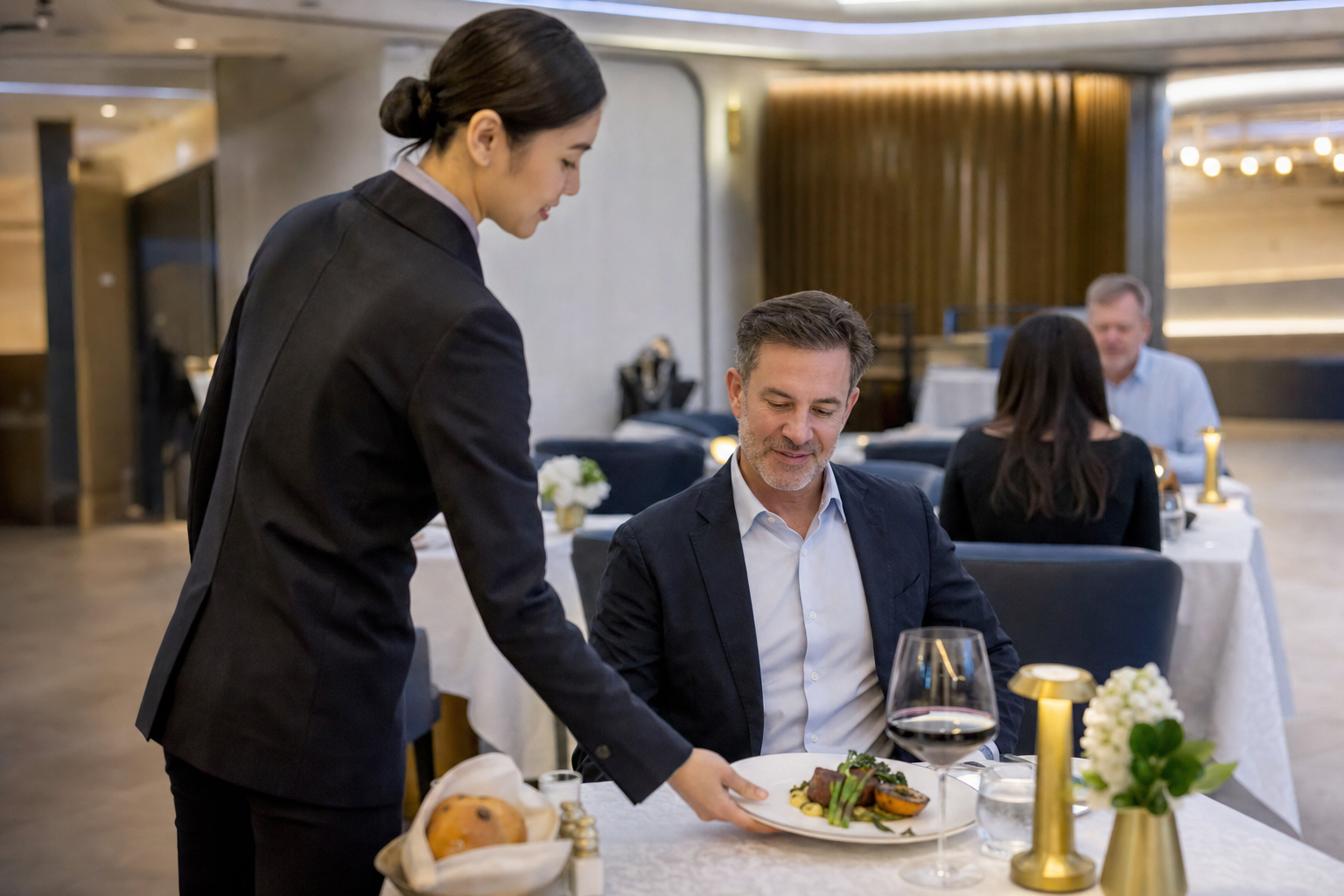American Reopens LAX Flagship Dining Room After 6-Year Closure