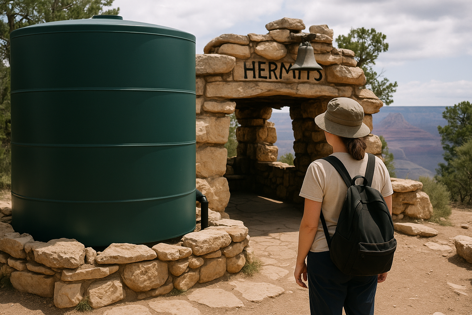 Grand Canyon Seeks Comment on Hermits Rest Water Tank Fix