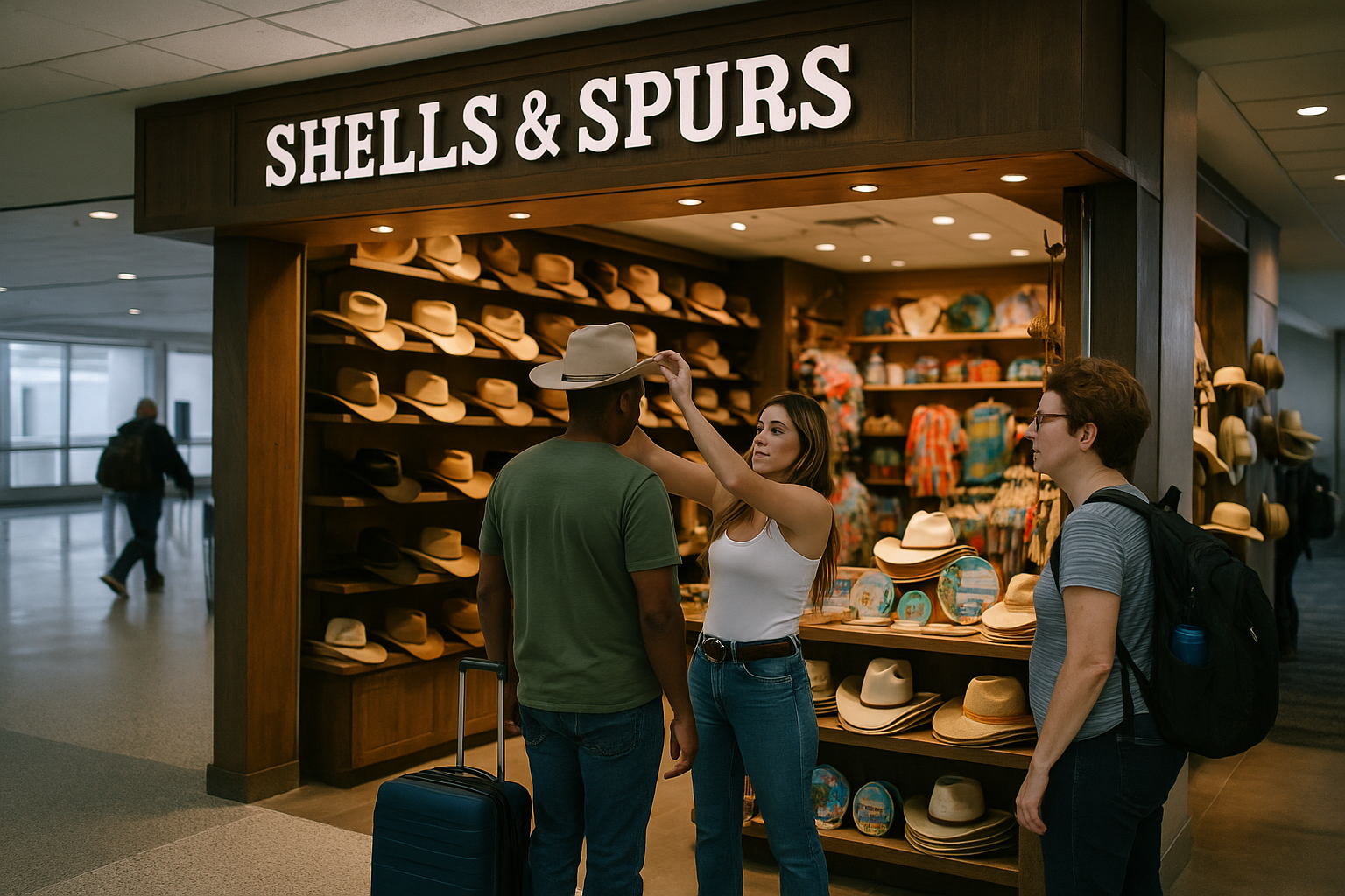 Shells & Spurs opens hat-bar shop at Tampa's Airside C