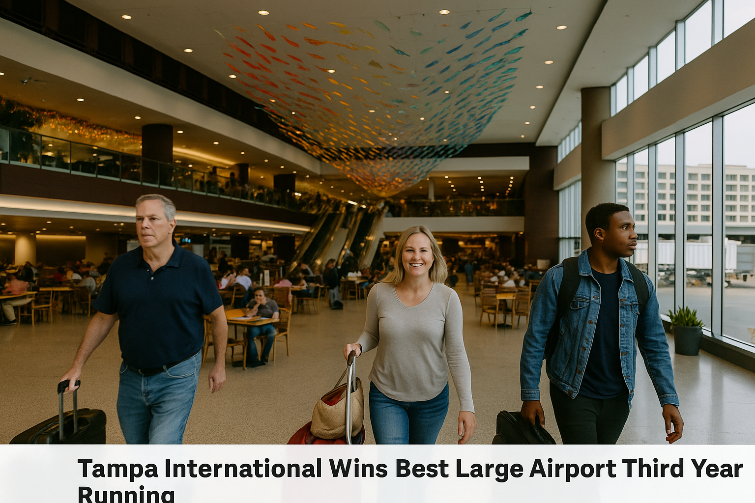 Tampa International Wins Best Large Airport Third Year Running