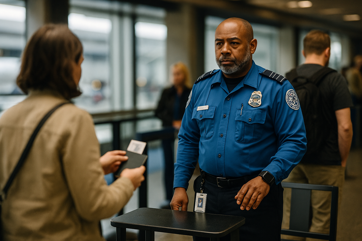 TSA Removes Chairs for ID Checkers, Cites "Hospitality"